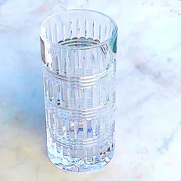 RALPH LAUREN ETTRICK HIGHBALL LEAD CRYSTAL GLASS NEW - Picture 2 of 7